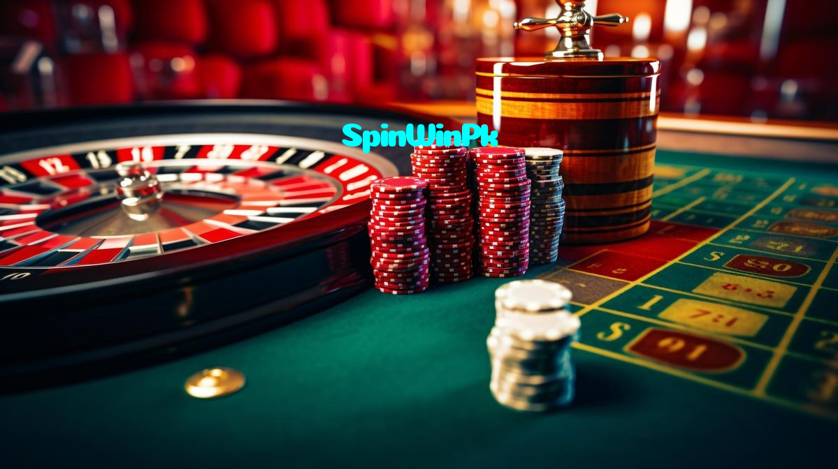 SpinWinPk casino presented on mobile device in Pakistan with slots and live games